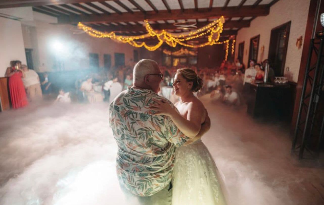 Animation DJ mariage fumée lourde